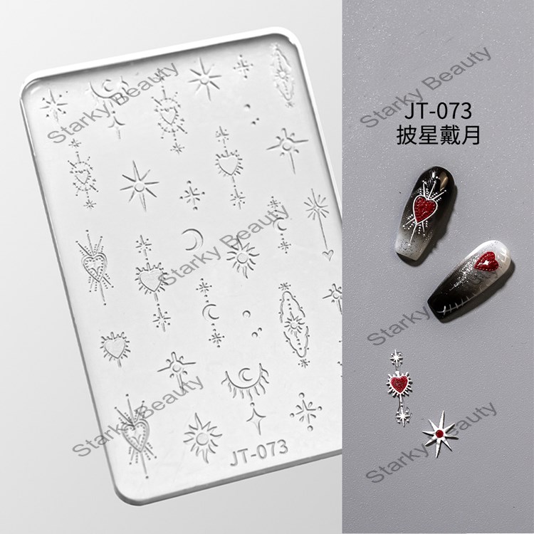 Silicone internet celebrity hot bow 3D nail art mold high transparency silicone mold silicone