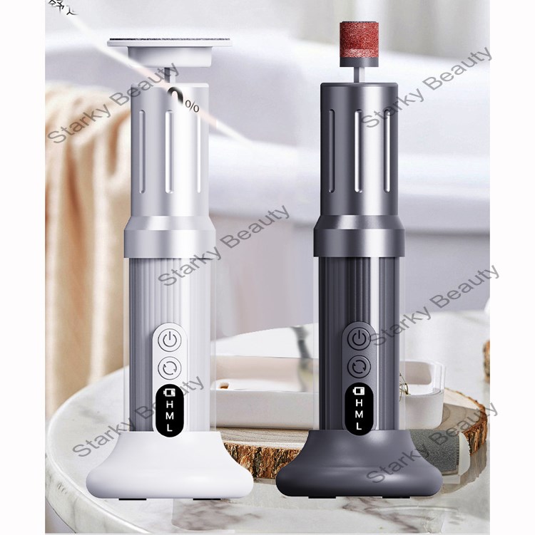 Dead Skin Pedicure Tool, Heel Callus Remover, 6-Speed Adjustable Pedicure Grinder