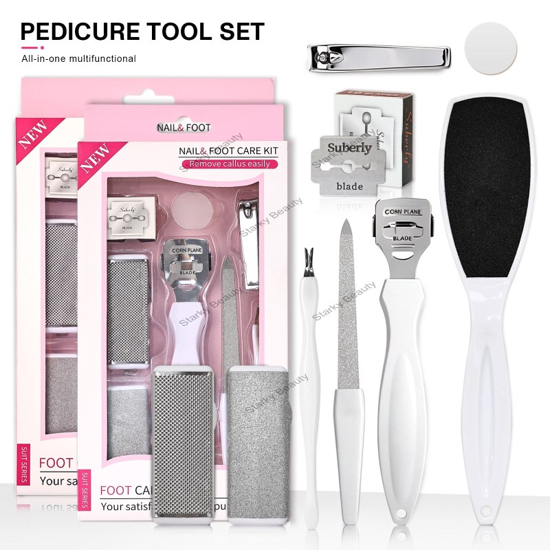Foot rubbing board set foot grinder dead skin peeling foot shaping foot beautifying tool