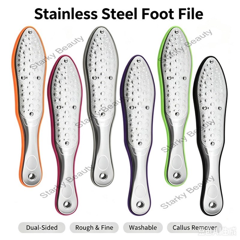 Stainless Steel Foot Grinder Foot Plate File 304 Electric Etching Plate File Foot Repair Tool