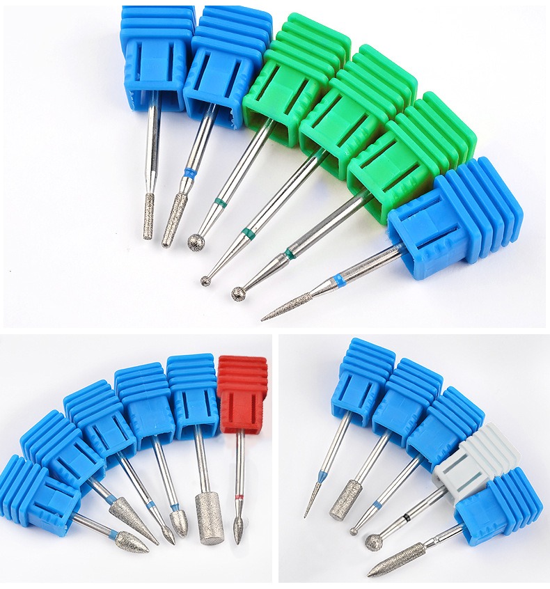 tungsten carbide nail drill bit foot cuticle clean burr bits for manicure nail drill