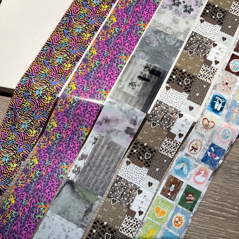 nail art new painting transfer paper flower grid spring/summer transfer paper