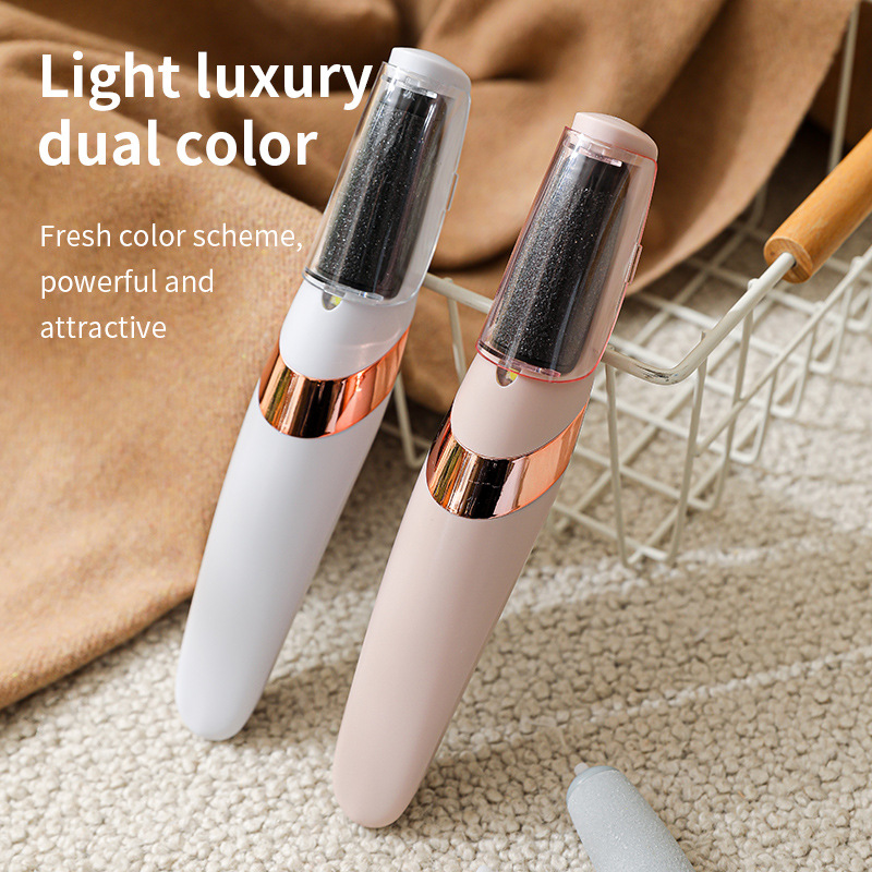 new electric foot grinder for dead skin and callus removal, pedicure tool for exfoliation, household