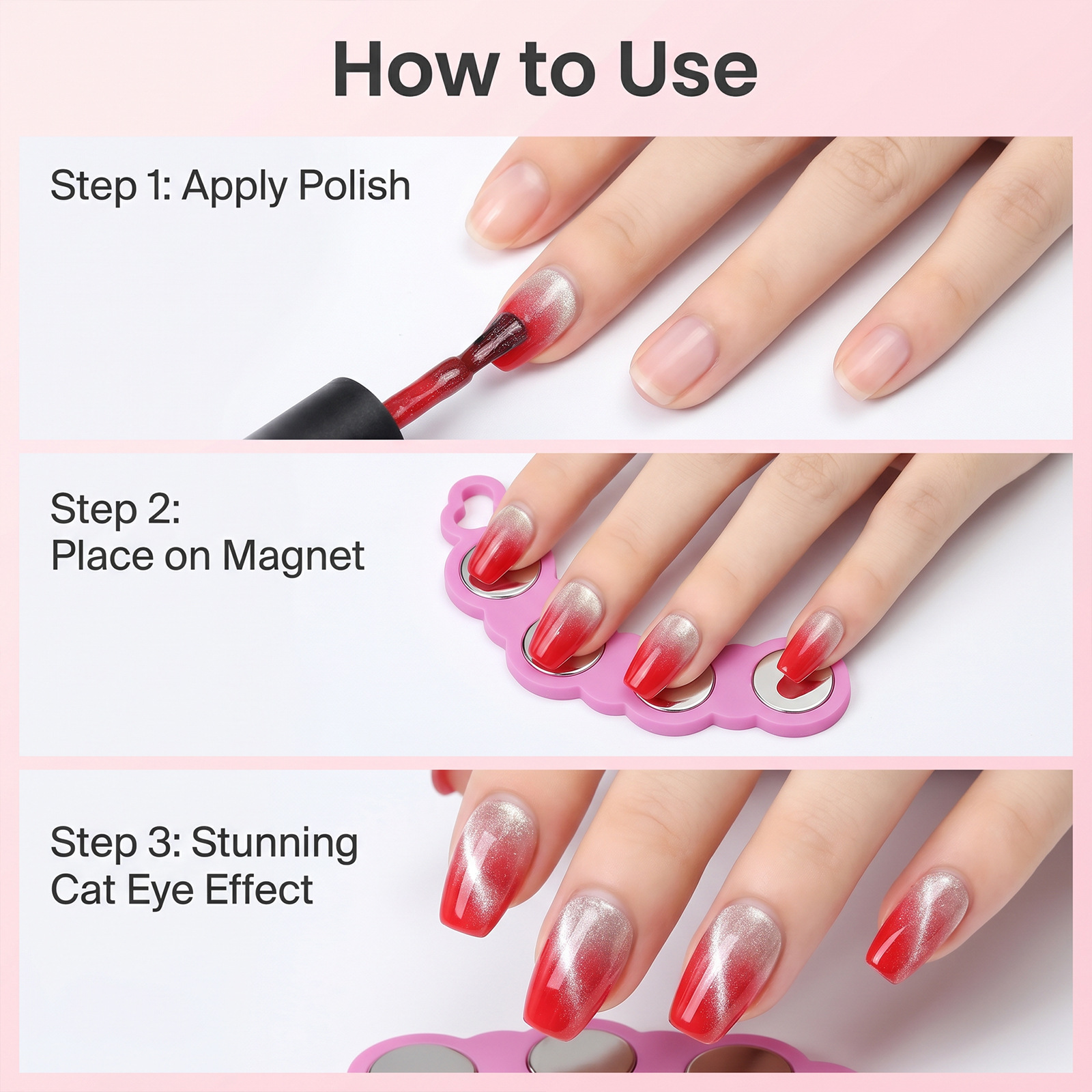super magnetic cat eye magnet gradient cat eye adhesive special multi functional magnetic diy tool