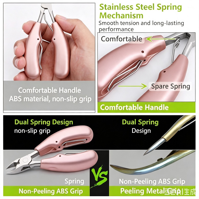 nail clipper stainless steel cuticle nipper