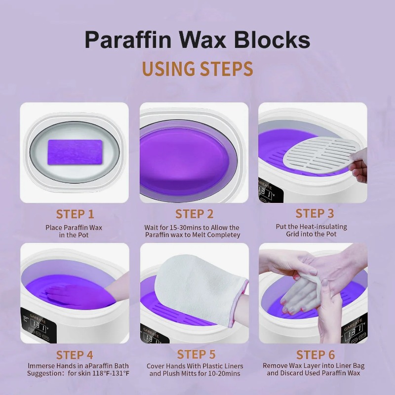 paraffin wax hand and foot care beauty wax for spa moisturizing 450g hand soft wax